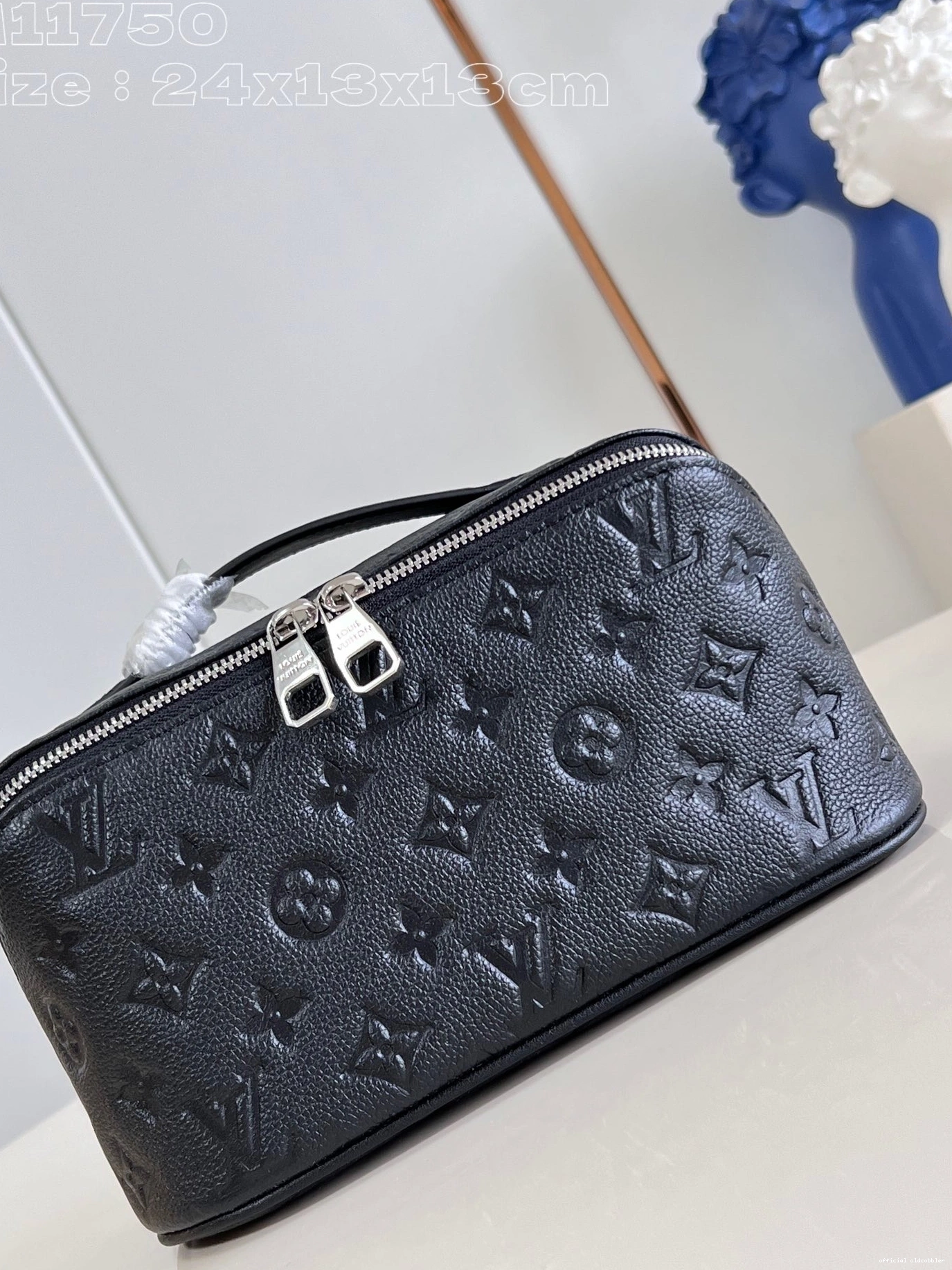Official oldcobbler VUITTON LOUIS TOILETRY BAG-24*13*13CM 0718
